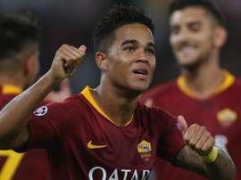 Kluivert moved to AS Roma from his boyhood club Ajax this summer. GOAL
