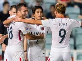 Kashima Antlers cruised into the semis. GOAL