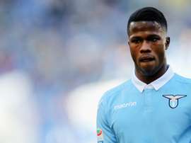 Keita Balde lors d'un match de Serie A avec la Lazio Rome. AFP