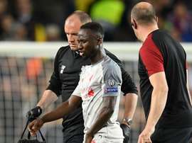 Injured Keita returns to Liverpool for assessment. GOAL