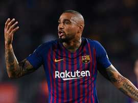 Kevin-Prince Boateng said his goodbyes to the Catalan giants. GOAL