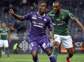Kevin Théophile-Catherine et Max-Alain Gradel, Toulouse-ASSE, Ligue 1. GOAL