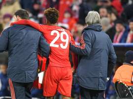 Coman suffers no serious knee damage. GOAL