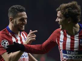 Koke Griezmann Atletico Madrid AS Monaco. Goal