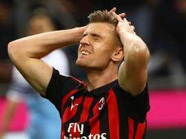 Kryzysztof Piatek has struggled towards the back end of the season. GOAL