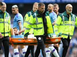 Guardiola says Laporte could be out for a while. GOAL