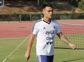 Lautaro Martínez é cortado da Argentina e não participará de amistosos