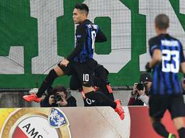 Lautaro Martinez Rapid Wien Inter Europa League
