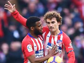 The fellow Frenchman is hoping the Atletico star will stay. GOAL