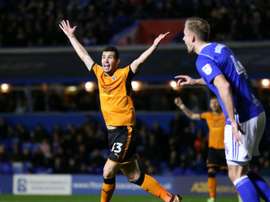 Wolves moved four points clear at the top of the Championship with their win over Birmingham. AFP