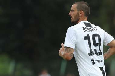 Bonucci ha vissuto Milan-Juve da ex, ma anche dalla panchina. AFP
