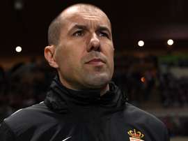 Le coach monégasque, Leonardo Jardim. AFP