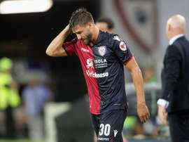 Pavoletti out. Goal