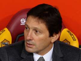 Leonardo felt his side were denied a clear penalty. GOAL