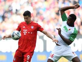 Le Bayern cale à Augsbourg. AFP