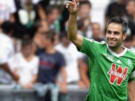 Loic Perrin, joueur de l'AS Saint-Etienne. AFP