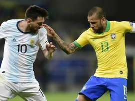 Dani Alves has criticised Lionel Messi's Copa America outburst. GOAL