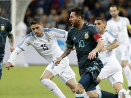 Amical - L'Argentine et l'Uruguay dos à dos. AFP