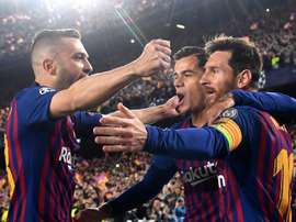 Messi was in a typically ruthless mood as United visited the Camp Nou on Tuesday. GOAL.
