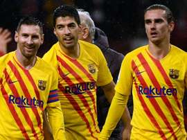 Luis Suarez raconte ses dîners avec Messi et Griezmann. Goal