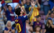 Messi scored three. GOAL