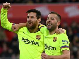 Alba had high praise for his side's defeated opponents. GOAL