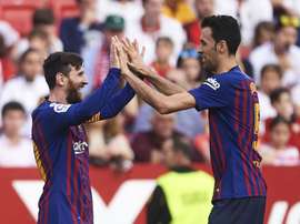 Busquets and Messi have both enjoyed stellar seasons. GOAL