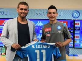 Lozano says he's delighted to become Napoli's first Mexican player. GOAL