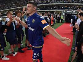 L'attaccante slovacco dell'Hellas Verona Tupta. Goal