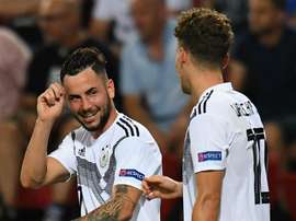 Luca Waldschmidt and Marco Richter were part of a hugely successful Germany team. GOAL