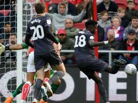 Joao scored twice after coming off the bench. gOAL