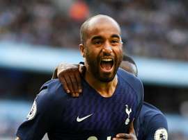 Instant impact! Tottenham winger Lucas joins list of Premier's quickest scoring subs. AFP