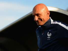 Ludovic Batelli, entraîneur des 'Bleuets' U20. AFP