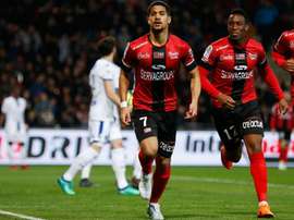 Guingamp déroule face à Troyes. AFP