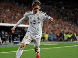 Luka Modric decidirá seu destino no Real Madrid. AFP