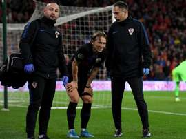 He is out injured. GOAL