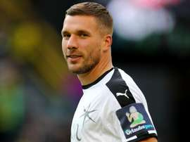Podolski is being linked with a move to Malaysia after leaving Vissel Kobe. GOAL