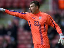 Madrid's Lunin heads to Oviedo. GOAL