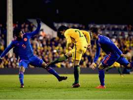 Van Marwijk salutes Luongo display. Goal