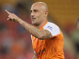 Maccarone rolled back the years for Brisbane Roar. GOAL