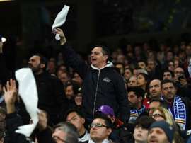 Real Madrid's faithful could not believe what they were seeing. GOAL
