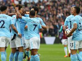 City have hit a century of goals this season. GOAL