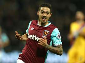 Manuel Lanzini West Ham. AFP