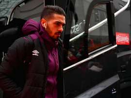 Lanzini insists he is happy at West Ham. GOAL