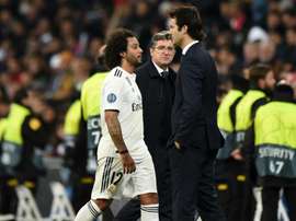 Marcelo pictured after Madrid's 3-0 defeat. GOAL