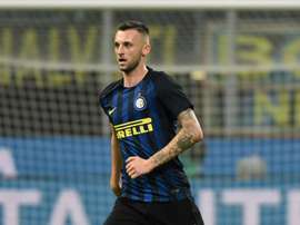 Brozovic in action for Inter. Goal
