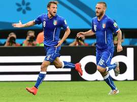 Marchisio rende omaggio a De Rossi. Goal