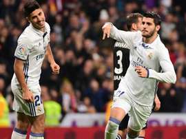 Marco Asensio Alvaro Morata Real Madrid Deportivo LaLiga Santander