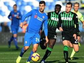 Pareggio tra Sassuolo e Fiorentina. Goal