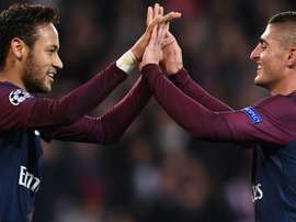 Marco Verratti Neymar PSG Anderlecht Champions League. Goal